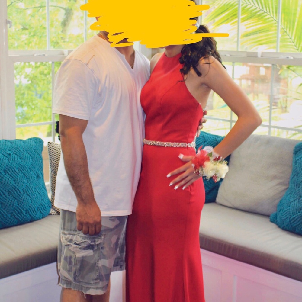 Red Prom Dress - Picture 2 of 4